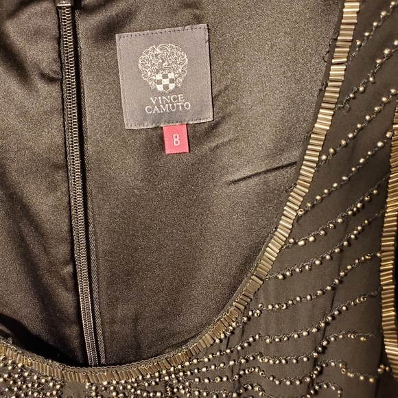 Vince Camuto 1920s Flapper Style Shift Dress - Picture 5 of 7